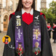 Graduation Memorial Custom Photo - Personalized Graduation Stole