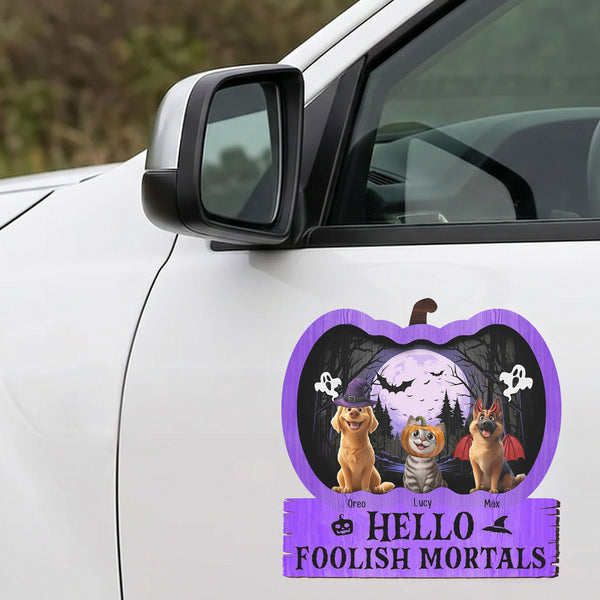 Happy Howloween Pumpkin - Personalized Bumper Sticker