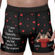 I Love Your Face Especially When It's Between My Legs - Personalized Men's Boxer Briefs