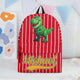 Kid Cartoon Dinosaurus Vehicles - Personalized Backpack
