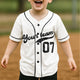 Kid Baseball Custom Name Number - Personalized Jersey Shirt