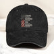 Father's Day Gifts, Legend, Husband, Dad And Grandpa - Personalized Distressed Denim Cap