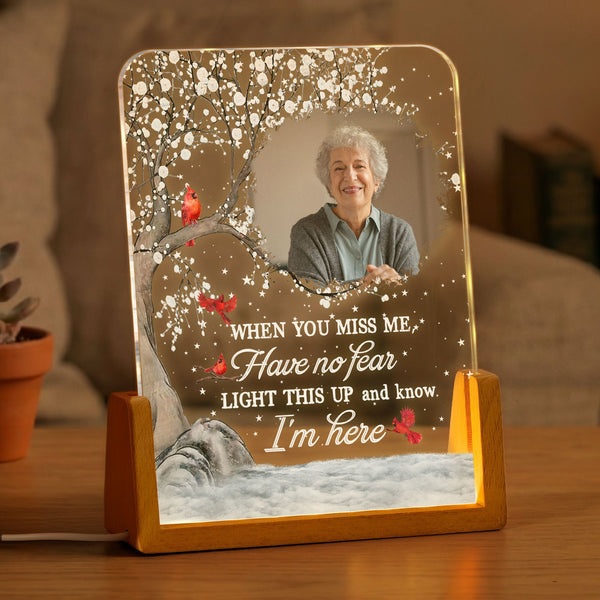 Light This Up I'm Always With You Memorial Gift - Personalized Night Light