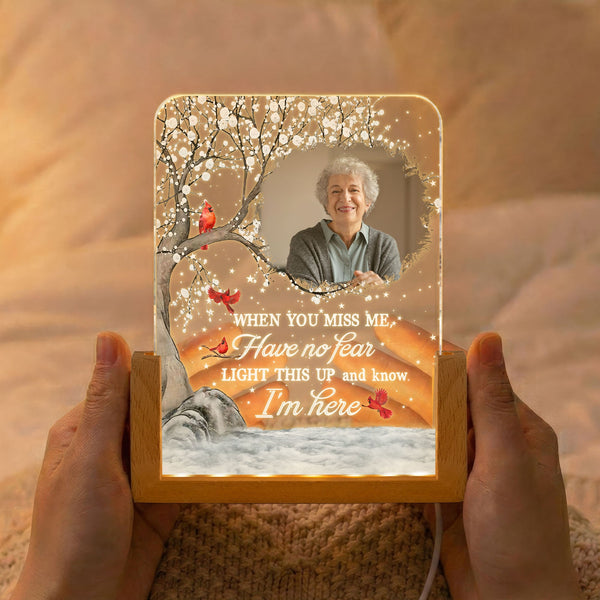 Light This Up I'm Always With You Memorial Gift - Personalized Night Light