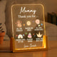 Mommy Gifts From Baby Son Daughter - Personalized Night Light
