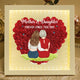 Mother & Daughter - Personalized Flower Shadow Box With LED Light