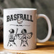Mother's Day Gifts, Custom Baseball Mom, Grandma - Personalized Mug