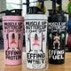 Muscle Up Buttercup Protein Shaker – Personalized Funny Gym Gift for Team or Him