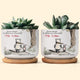 Never Forget The Difference You Make Thank You Teacher - Personalized Plant Pot