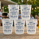 Party At My Crib Baby Shower – Personalized Frosted Cups