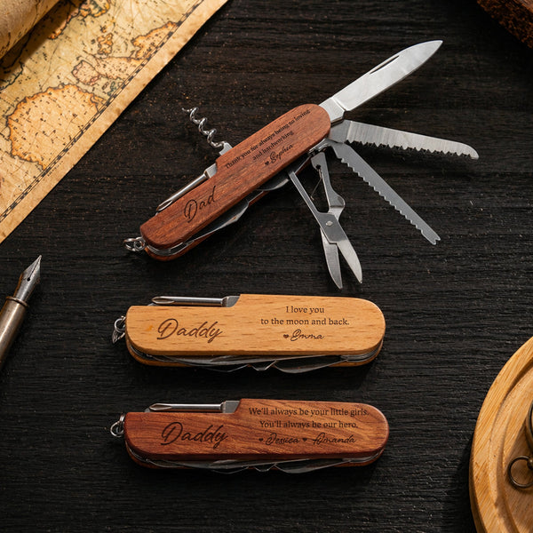 Thank You Dad, Father's Day Gift - Personalized Multi Tool Knife