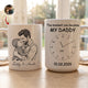 The Moment You Became My Dad Sketch Line Art Father's Day - Personalized Mug | Meaningful Dad Keepsake