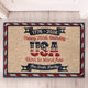 Usa 250Th Birthday Faux Yarn Pattern - Personalized Doormat