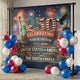 Usa 250th Anniversary Backdrop Semiquincentennial 1776-2026 - Personalized Backdrop