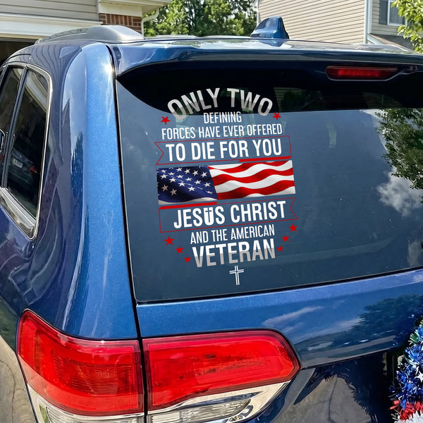 Veteran Memorial 250 Years Of Freedom Military Tribute - Personalized Decal