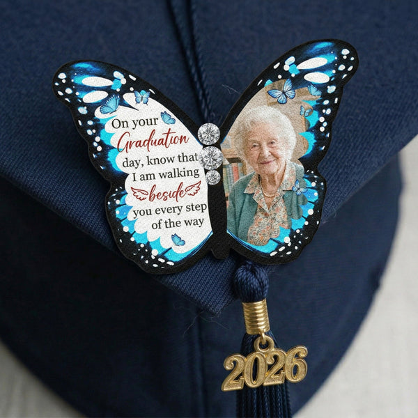 Walking Beside You Graduation Gift For Her, Him - Personalized Brooch