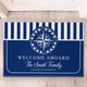 Welcome Aboard - Personalized Doormat