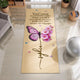 Your Mind Butterfly Birth Month Flower - Personalized Yoga Mat
