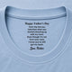 Even Though I’m Not From Your Sack - Fun Father's Day Hidden Message Gift For Step Father Dad - Personalized Shirt | Funny Bonus Dad Gift