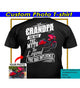 Funny Personalized Motorcycle T-Shirt – Cool Gift for Biker Grandpa, Custom Touring Bagger Bike Tee - PSMN2DTS000023