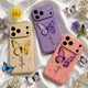 Custom Birth Flower & Name Butterfly - Personalized Phone Case | Floral Phone Gift