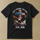 Faith Freedom 250 Years Eagle & Cross - Back Printed Shirt