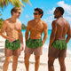 Funny 3D Muscular Hawaiian Beach Shorts - Tropical Summer & Bachelor Party Shorts