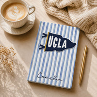 School Pennant Flag - Personalized Journal | Custom School Spirit Gift
