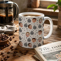 Best Dad Ever Custom Funny Kid Face Father's Day Gift For Dad, Husband, Grandpa - Personalized Mug | Gift For Dad & Grandpa