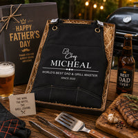 Grill Master The Man The Myth The Legend - Personalized Apron