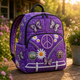 Butterfly Hippie Van Quilted Backpack LD16
