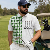 Best Dad By Par Best Grandpa By Par - Personalized Polo Shirt