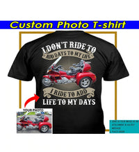Goldwing Trike Motorcycle Personalized T-shirt, Cool Gift For Bikers, Motorcycle Lovers, Trike Rider Gift, Triker Tshirt-PSTN2DTS000010