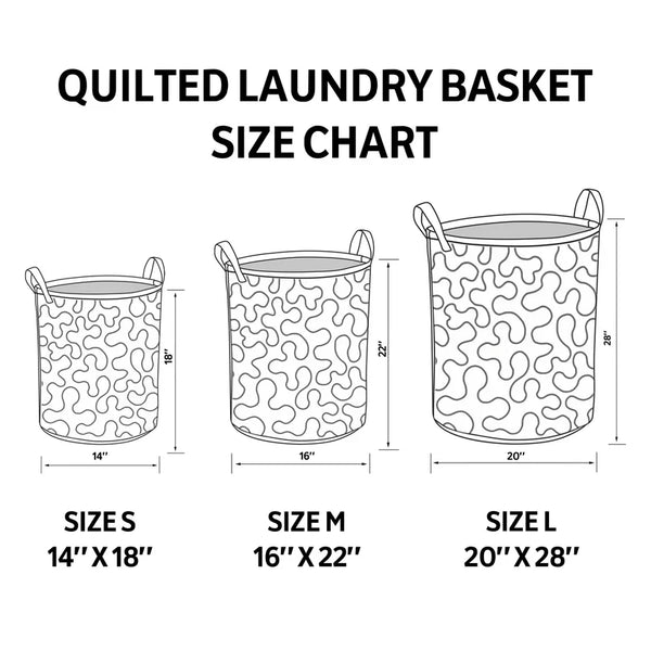 Hawaiian Cat Hamper, Summer Pet Lover Home Decor Basket Quilted Laundry Basket QH04