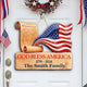 250 Years Of Freedom Patriotic Sign - Personalized Wood Sign