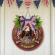 250 Years Of Freedom America Semiquincentennial Eagle Decor - Personalized Wood Sign