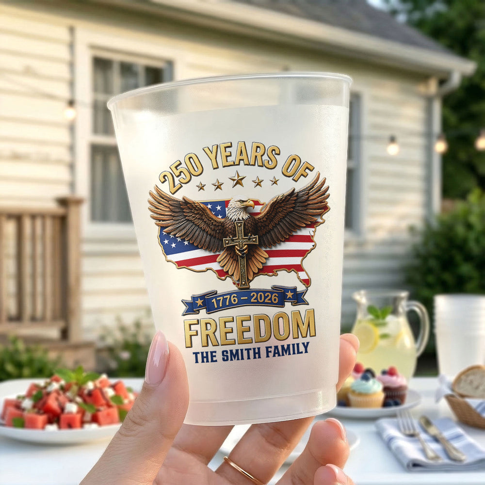 250 Years Of Freedom - Personalized Cups