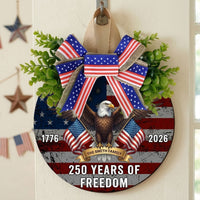 250 Years Of Freedom - Personalized Wood Sign