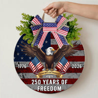 250 Years Of Freedom - Personalized Wood Sign