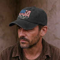 250 Years Of Freedome Since 1776 - Distressed Denim Cap