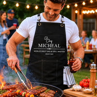 Grill Master The Man The Myth The Legend - Personalized Apron