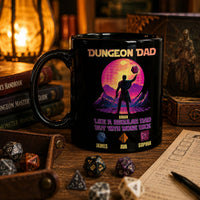 Father's Day Gift Dungeon Dad Like A Regular Dad With More Dice | Funny RPG Dad Gift