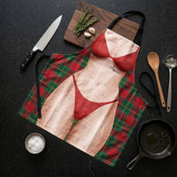 Personalized Funny 3D Sexy Bikini Apron, Custom Name Gag Gift for BBQ & Kitchen