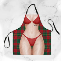 Personalized Funny 3D Sexy Bikini Apron, Custom Name Gag Gift for BBQ & Kitchen