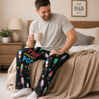 The Coolest Pop Father's Day - Personalized Lounge Pants