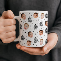 Best Dad Ever Custom Funny Kid Face Father's Day Gift For Dad, Husband, Grandpa - Personalized Mug | Gift For Dad & Grandpa