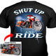 Motorcycle Lovers Custom Photo T-shirt Print - PSLV2DTS000003