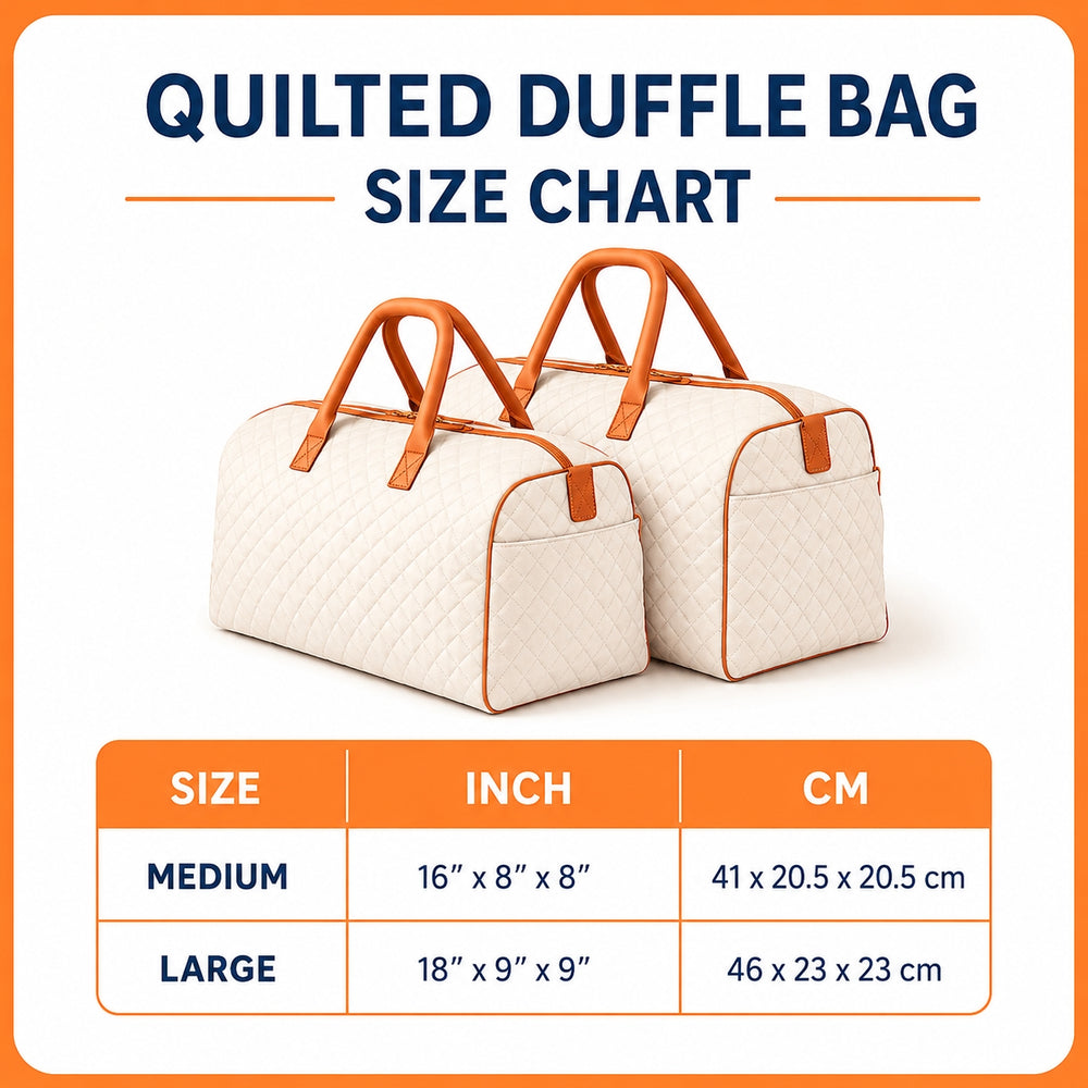 American Flag Quilted Duffle Bag TP02