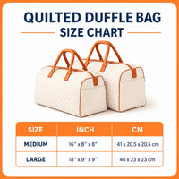 American Flag Quilted Duffle Bag TP02