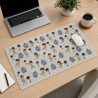 Best Dad Ever Custom Kid Face - Personalized Desk Mat